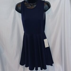 Tobi Navy Candace Skater Dress, Jr, M